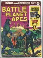 VINTAGE PLANET OF THE APES BOOK + RECORD