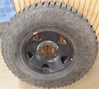 Good Year Wrangler 35X12.50 R17LT Truck Tire & Rim