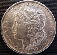1890 Morgan Silver Dollar - Coin