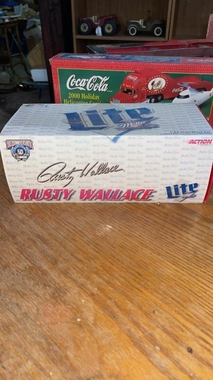 Rucsty Wallace nascar Miller Light