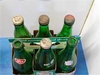 CANADA DRY CARDBOARD CARTON WITH BOTTLES