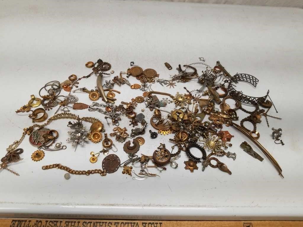 Antique Jewelry Maker Crafter Parts and Blanks
