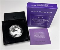 2022 US PURPLE HEART PROOF SILVER DOLLAR COIN