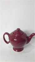 Vintage Cranberry McCormick Tea Teapot U15B