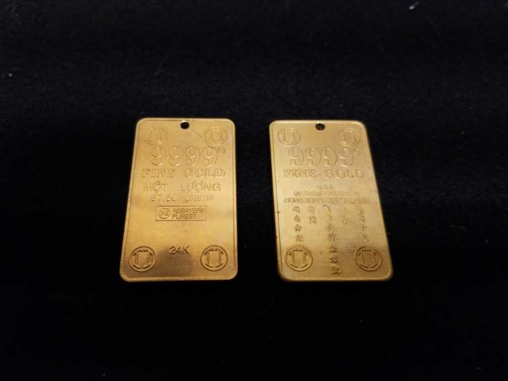 24 K Fake Gold Bars