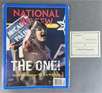 Sarah Palin Signed National Review Magazine w/ COA