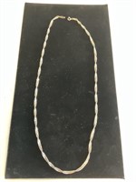Sterling Silver Chain Necklace 17.7gr TW 28in Long