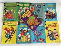 Vtg Whitman & Gold Key Comics 1970-80s (9) Total