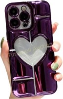 Wahhle iPhone 14 Pro Love Case  Purple