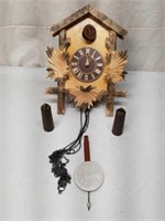 Vintage Wooden Cuckoo Hanging Wall Clock