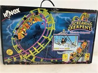 KNEX "Screaming Serpent" Roller Coaster Building