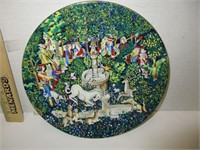 Unicorn Tapestry Plate #3