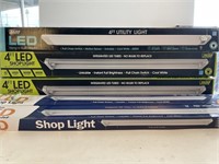 LED 4FT Long NIB (5) Utility/Shop Lights