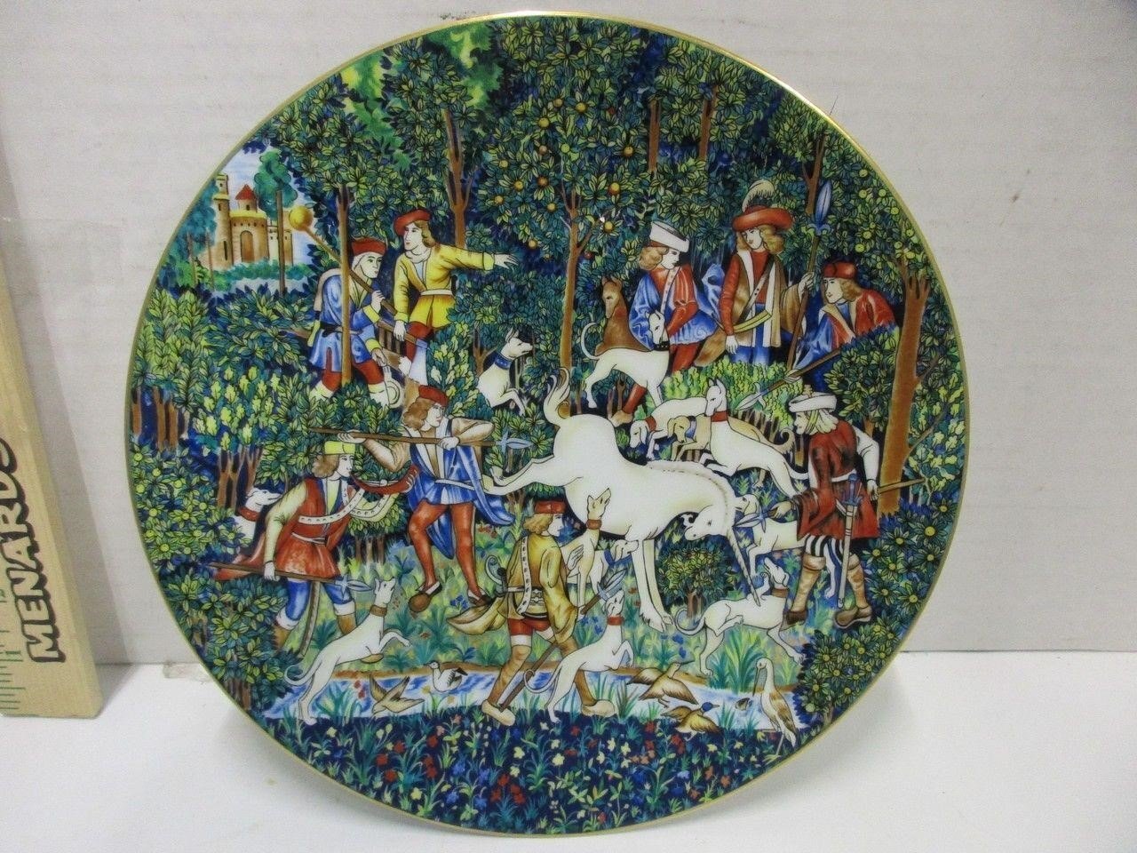 Unicorn Tapestry Plate #5