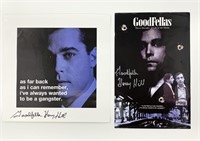 Henry Hill Goodfellas Autographed Posters Lot of 3