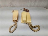 Vintage Pair of Rotary Dial Telephones
