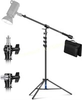 NEEWER Aluminium Stand  9.8ft with Boom Arm.