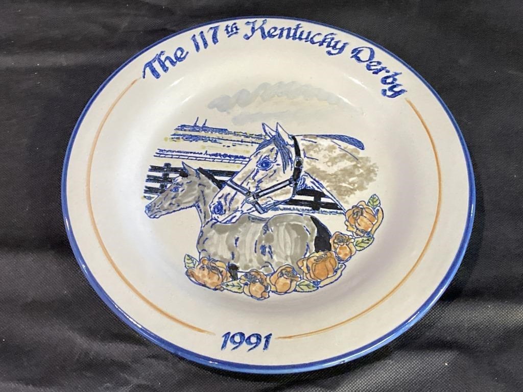Louisville Pottery Kentucky Derby Plate