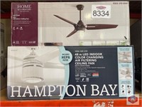 New (2 pcs) assorted ceiling fans