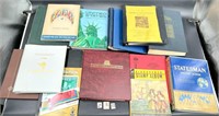 Large Lot of Empty Stamp Albums - US & World