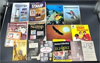 Large Lot Stamp Collecting Books, Catalogs +