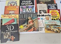 Assorted Table Top Book Lot - 3D, Marilyn, Circus