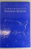 51pc State Quarter Collection On Map Board