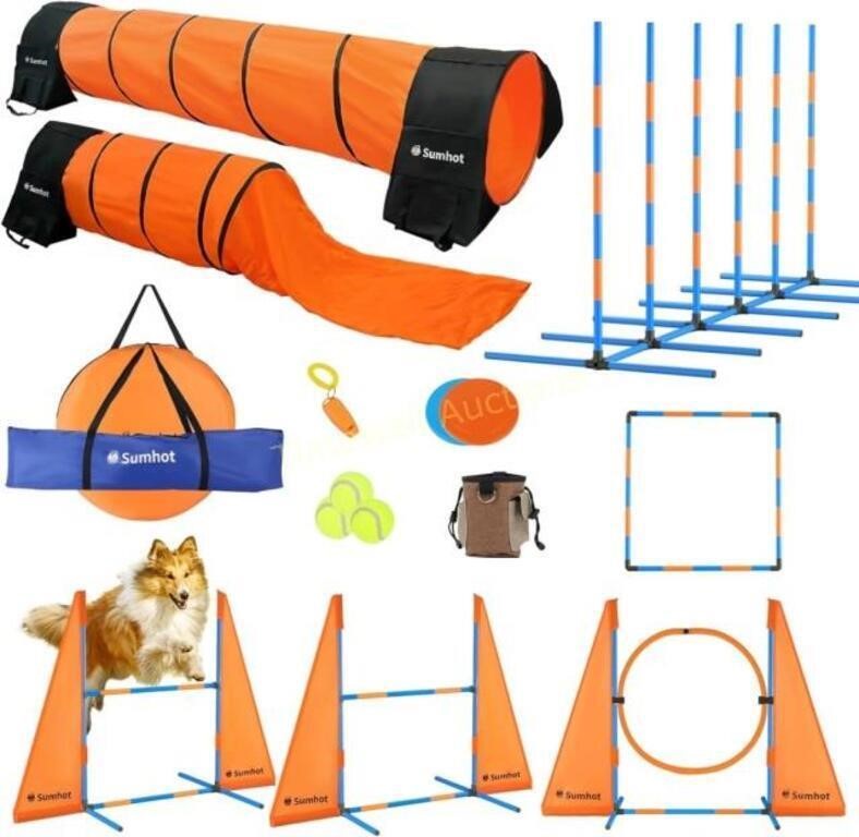 Dog Agility Training Kit  Indoor/Outdoor  11PC