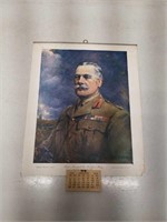 1919 World War I Sir Douglas Haig Calendar