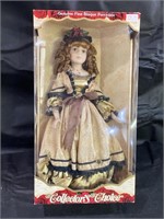 NIB Collector’s Choice Bisque Porcelain Doll