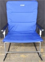 New XXL Folding Rocking Camp Chair