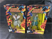 1997 Ninja Wolverine & Rogue Action Figures