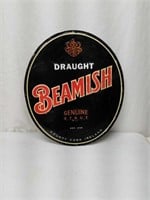 Tin Beamish Stout Bar Sign