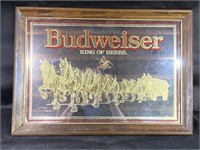 Budweiser Clydesdales Framed Mirror