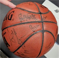 Authentic Signed Utah Jazz Basketball 2009-2010