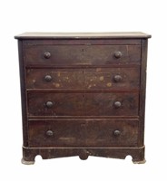 Antique Four Drawer Dresser