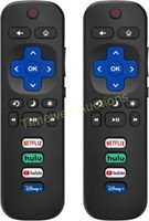 2-Pack Remote Control for Various Roku TVs
