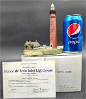 Ponce de Leon Inlet Lighthouse in Box w COA