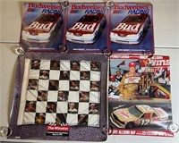 5pc 1980s-90s Nascar Racing Posters w/ Budweiser