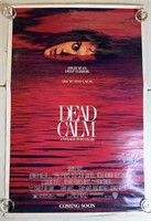 1989 Dead Calm A Voyage Into Fear Movie Poster