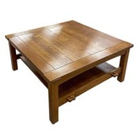 Stickley Mission Oak Coffee Table