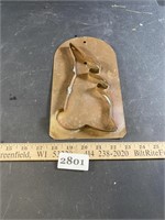 Vintage Rabbit Metal Decor Piece
