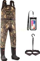 DRYCODE Men's Waders with 600G Boots 8 Green