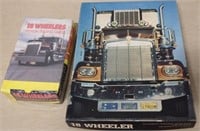 Sealed Box of 18 Wheelers Trading Cards & Puzzle