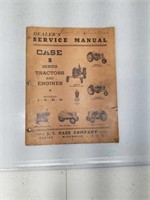 Early Case Tractor Dealer Service Manual