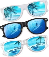 CGID Retro Sunglasses 1.3 Black Blue UV400