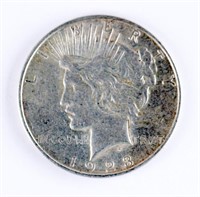 1923 US PEACE SILVER $1 DOLLAR COIN