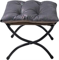 Well-strong 15" Folding Foot Stool, Small Accent