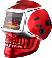 DEKORPO Auto Darkening Welding Helmet (Skull)