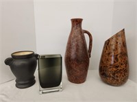 Assorted Vases 8" to 17" Tall